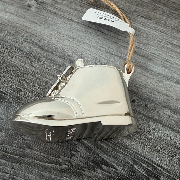 New Pottery Barn Kids 2024 1st Christmas Boot Ornament - Picture 5 of 8